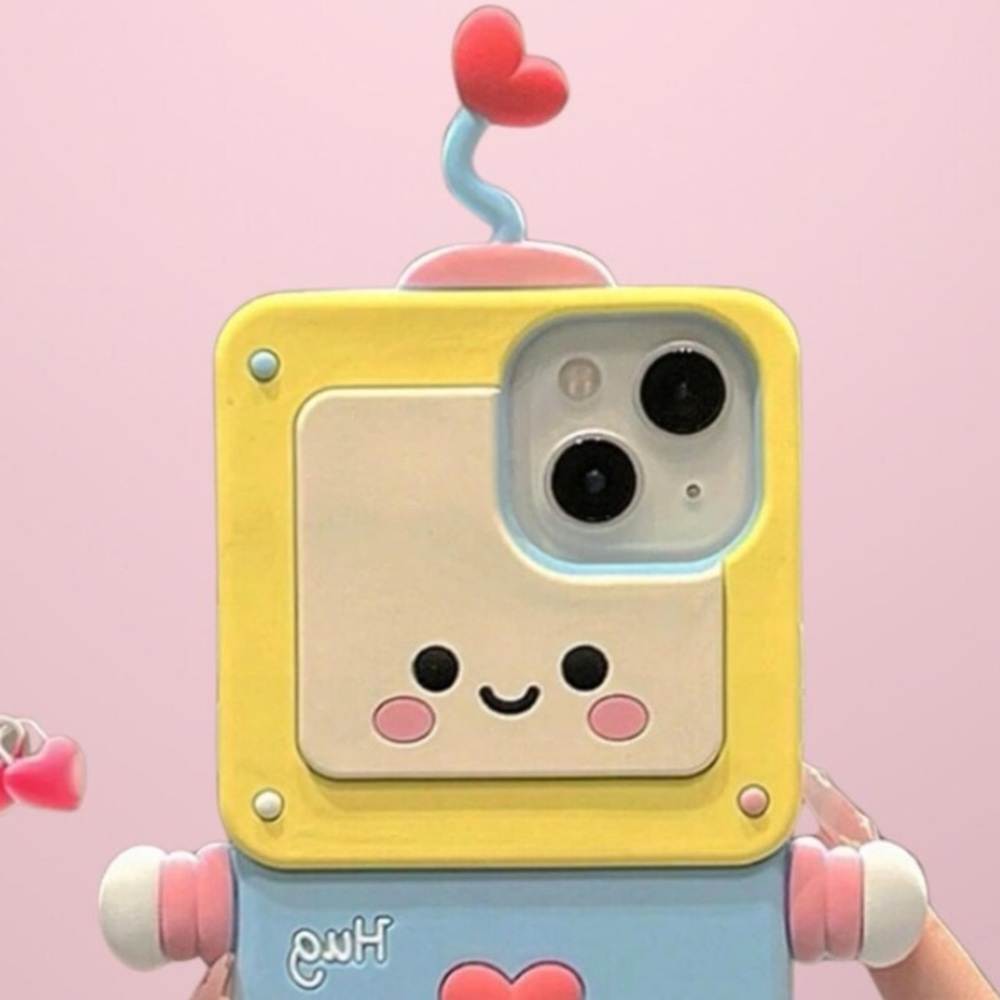 COVER BOUTIQUEE 3D Kawaii Robot iPhone Case - Picture 4 of 9